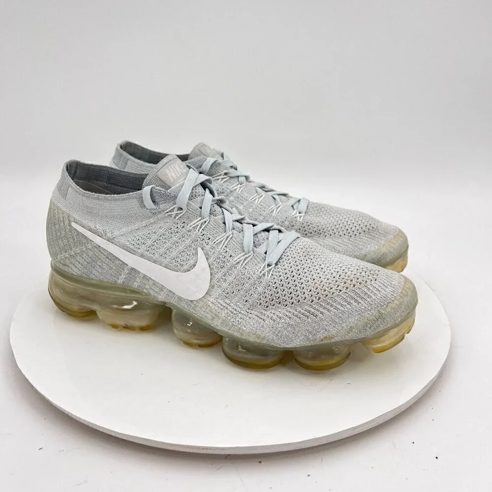 Nike Air VaporMax Women Size 8 849558-004 White Pure Platinum Training Shoes
